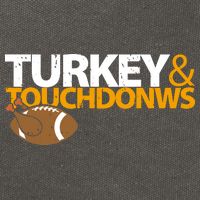 Turkey And Touchdowns Cotton Canvas Backpack