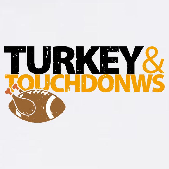 Turkey And Touchdowns Garment-Dyed Sweatshirt