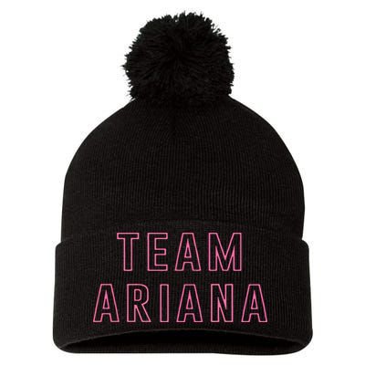 Team Ariana Pom Pom 12in Knit Beanie