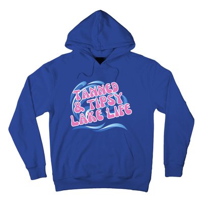 Tanned And Tipsy Lakes Summer Boating Vacation Family Gift Hoodie