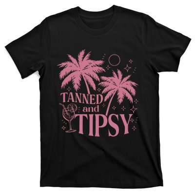 Tanned And Tipsy Beach Summer T-Shirt