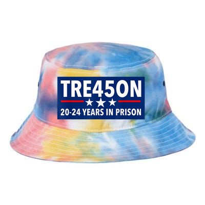 TRE45ON Anti Trump Treason 45 Tie Dye Newport Bucket Hat