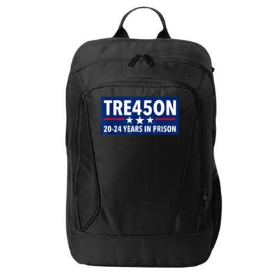 TRE45ON Anti Trump Treason 45 City Backpack