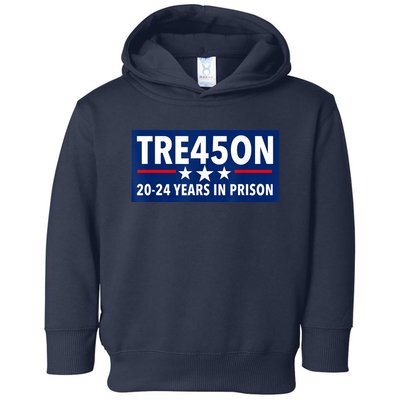 TRE45ON Anti Trump Treason 45 Toddler Hoodie