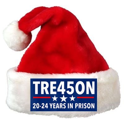 TRE45ON Anti Trump Treason 45 Premium Christmas Santa Hat