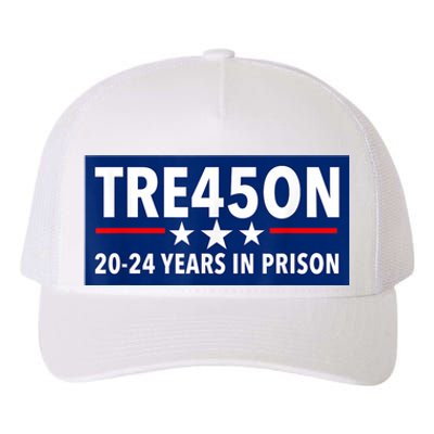 TRE45ON Anti Trump Treason 45 Yupoong Adult 5-Panel Trucker Hat