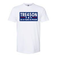 TRE45ON Anti Trump Treason 45 Softstyle CVC T-Shirt