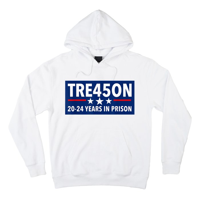 TRE45ON Anti Trump Treason 45 Hoodie