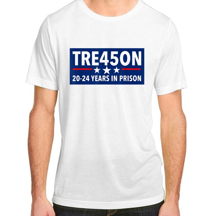 TRE45ON Anti Trump Treason 45 Adult ChromaSoft Performance T-Shirt