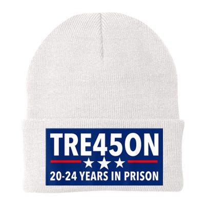 TRE45ON Anti Trump Treason 45 Knit Cap Winter Beanie