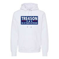 TRE45ON Anti Trump Treason 45 Premium Hoodie