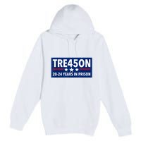 TRE45ON Anti Trump Treason 45 Premium Pullover Hoodie