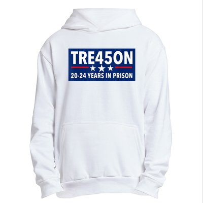 TRE45ON Anti Trump Treason 45 Urban Pullover Hoodie