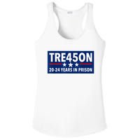 TRE45ON Anti Trump Treason 45 Ladies PosiCharge Competitor Racerback Tank