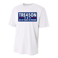 TRE45ON Anti Trump Treason 45 Performance Sprint T-Shirt