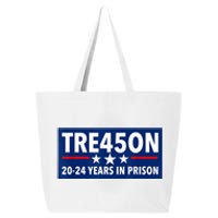 TRE45ON Anti Trump Treason 45 25L Jumbo Tote