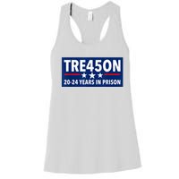 TRE45ON Anti Trump Treason 45 Women's Racerback Tank