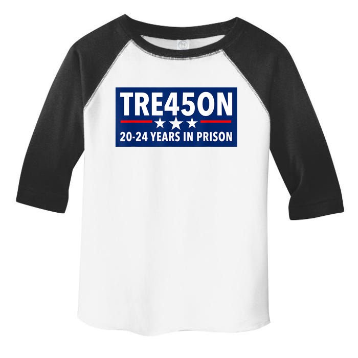 TRE45ON Anti Trump Treason 45 Toddler Fine Jersey T-Shirt