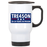 TRE45ON Anti Trump Treason 45 Stainless Steel Travel Mug