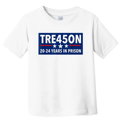 TRE45ON Anti Trump Treason 45 Toddler T-Shirt