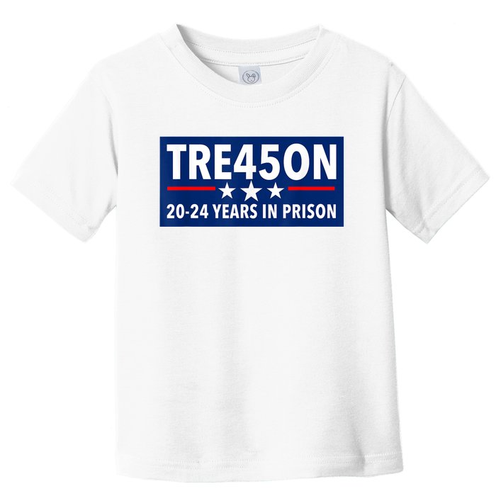 TRE45ON Anti Trump Treason 45 Toddler T-Shirt