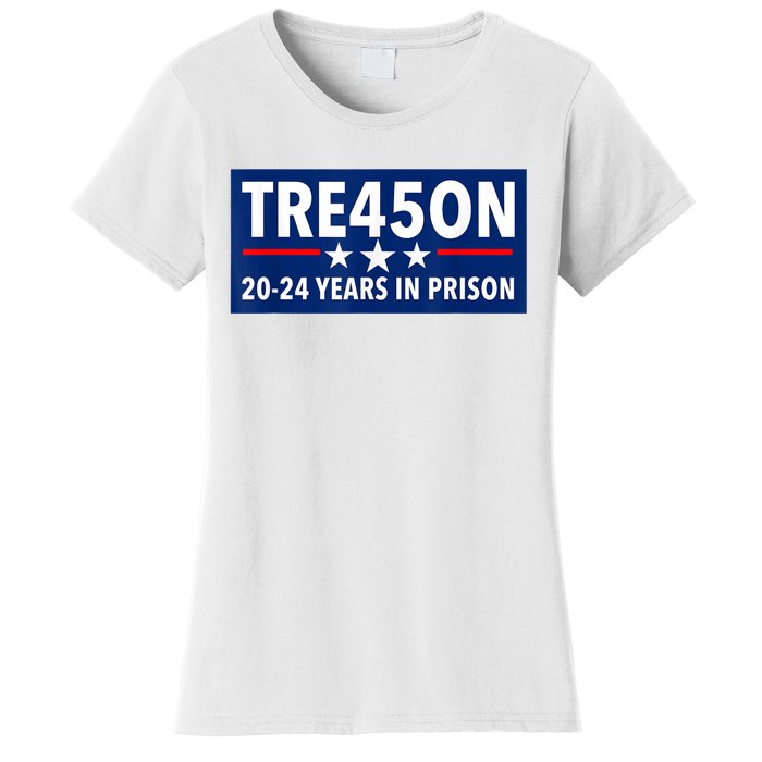 TRE45ON Anti Trump Treason 45 Women's T-Shirt