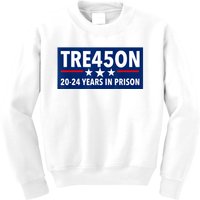 TRE45ON Anti Trump Treason 45 Kids Sweatshirt