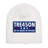 TRE45ON Anti Trump Treason 45 Short Acrylic Beanie