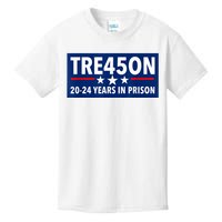 TRE45ON Anti Trump Treason 45 Kids T-Shirt