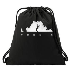 Tennis Apparel Tennis Drawstring Bag