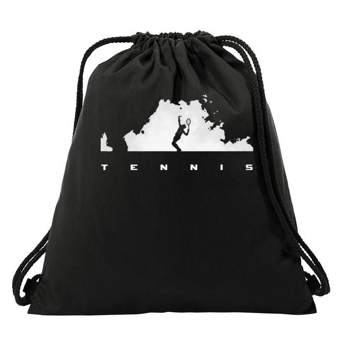 Tennis Apparel Tennis Drawstring Bag