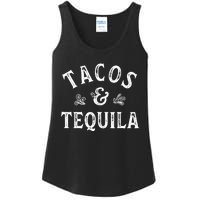 Tacos And Tequila Cinco De Mayo Mexican Drinking Ladies Essential Tank