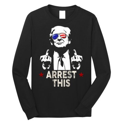 Trump Arrest This Funny Trump 2024 Long Sleeve Shirt