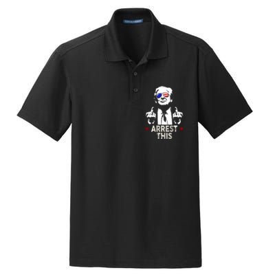 Trump Arrest This Funny Trump 2024 Dry Zone Grid Polo