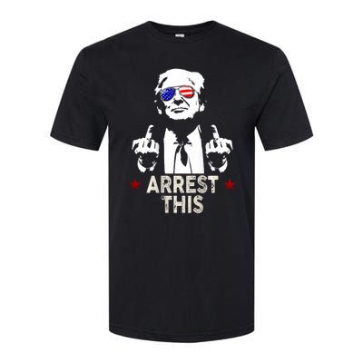 Trump Arrest This Funny Trump 2024 Softstyle CVC T-Shirt