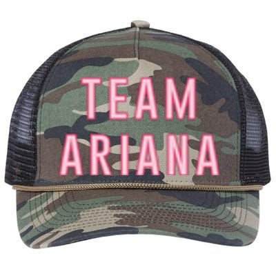 Team Ariana Retro Rope Trucker Hat Cap