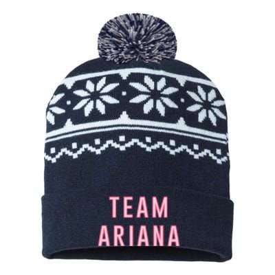 Team Ariana USA-Made Snowflake Beanie