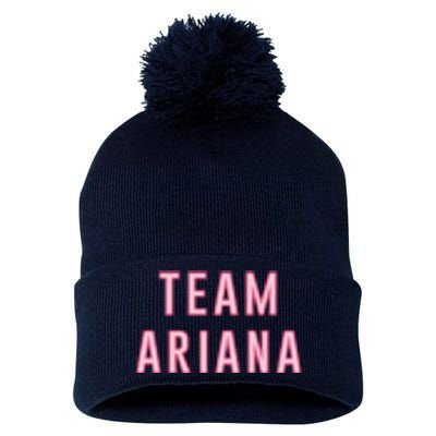 Team Ariana Pom Pom 12in Knit Beanie