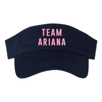 Team Ariana Valucap Bio-Washed Visor