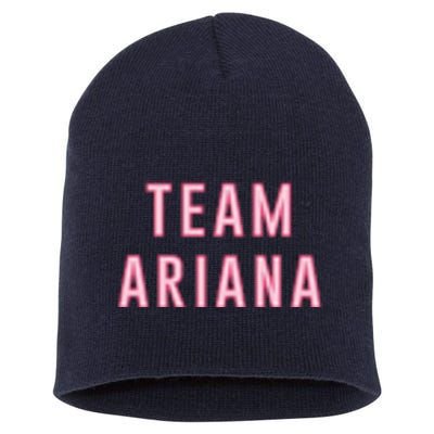 Team Ariana Short Acrylic Beanie