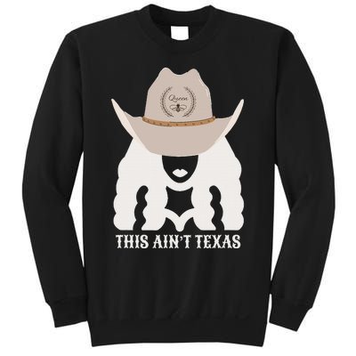 This Ain’T Texas Cowgirl Queen Bee Silhouette Texas Holdem Sweatshirt