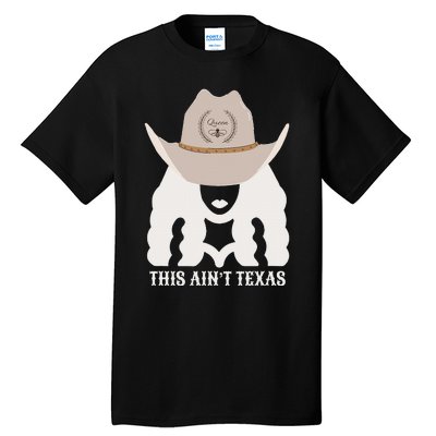 This Ain’T Texas Cowgirl Queen Bee Silhouette Texas Holdem Tall T-Shirt