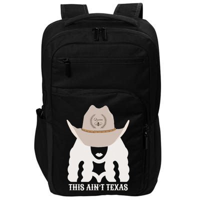 This Ain’T Texas Cowgirl Queen Bee Silhouette Texas Holdem Impact Tech Backpack