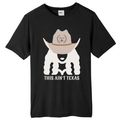 This Ain’T Texas Cowgirl Queen Bee Silhouette Texas Holdem Tall Fusion ChromaSoft Performance T-Shirt