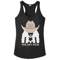 This Ain’T Texas Cowgirl Queen Bee Silhouette Texas Holdem Ladies PosiCharge Competitor Racerback Tank