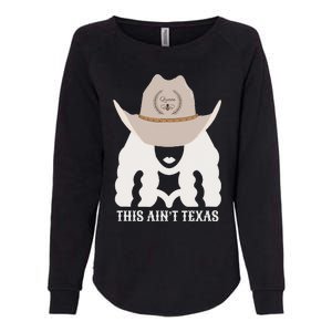 This Ain’T Texas Cowgirl Queen Bee Silhouette Texas Holdem Womens California Wash Sweatshirt