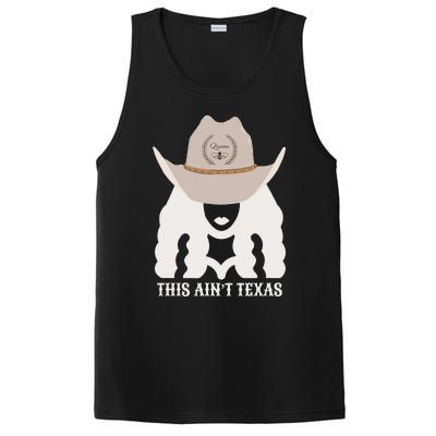 This Ain’T Texas Cowgirl Queen Bee Silhouette Texas Holdem PosiCharge Competitor Tank