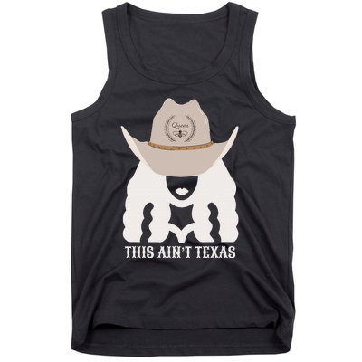 This Ain’T Texas Cowgirl Queen Bee Silhouette Texas Holdem Tank Top