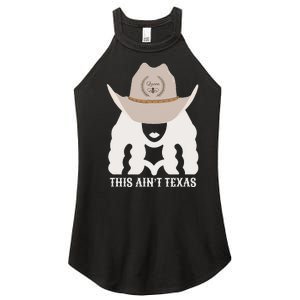 This Ain’T Texas Cowgirl Queen Bee Silhouette Texas Holdem Women's Perfect Tri Rocker Tank