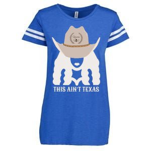 This Ain’T Texas Cowgirl Queen Bee Silhouette Texas Holdem Enza Ladies Jersey Football T-Shirt